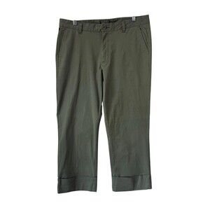 Vintage Polo Jeans Ralph Lauren Capri Pants Women's 14 Peddle Pushers Cuffed EUC